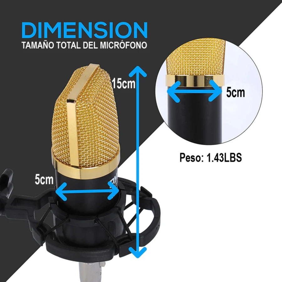 Miniatura 4 de Micrófono Profesional Grabación Estudio